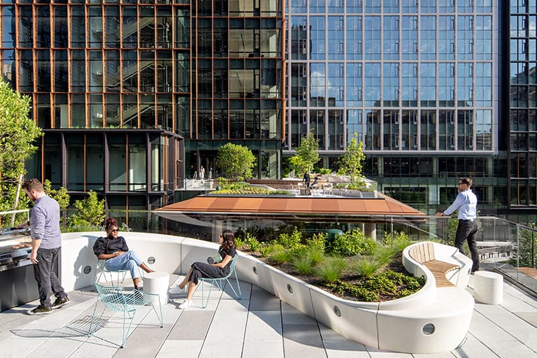 Amazon HQ2 Outdoor Area for Employees