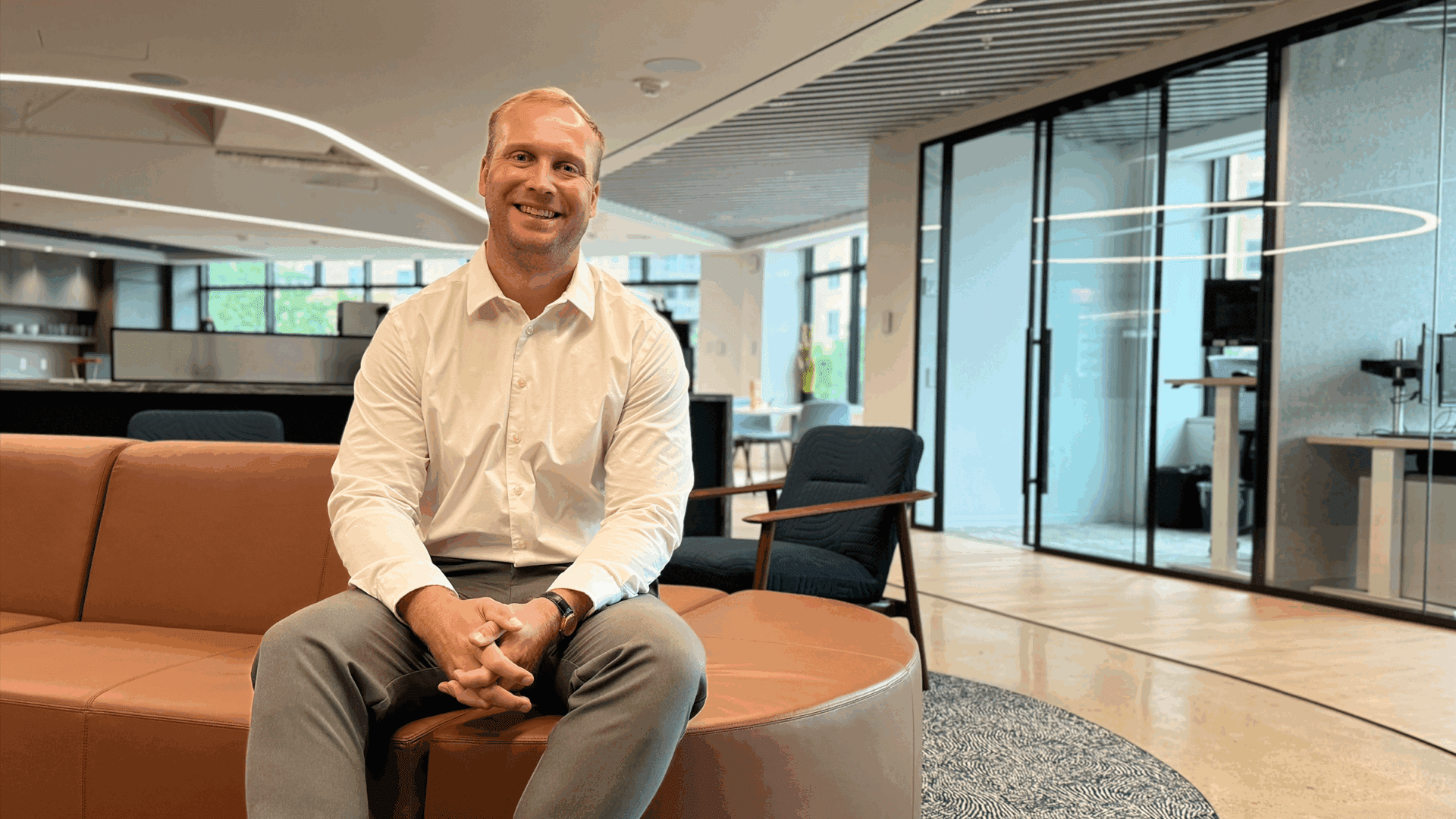 Beck Tuvesson at GHT office