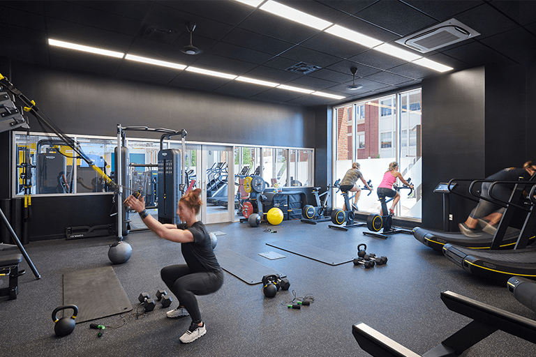 Fitness Center Amenity Space