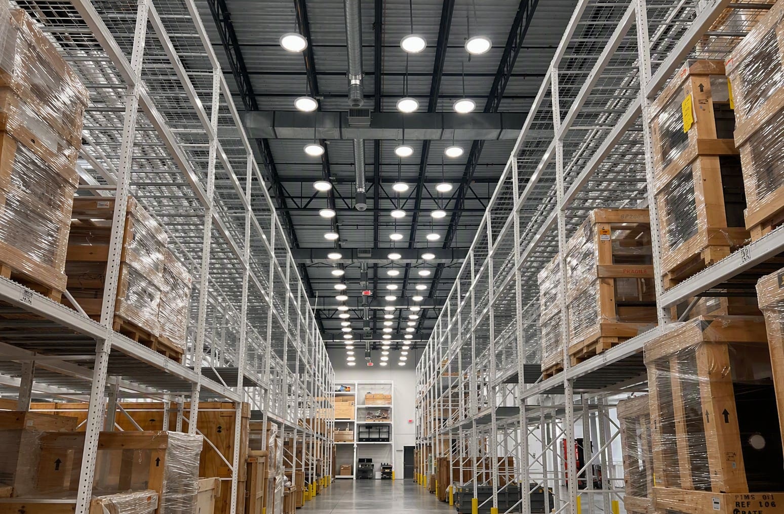 Crozier art storage industrial project